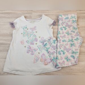 Cynthia Rowley 5/6 Pastel Butterfly Outfit